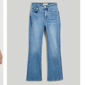 Madewell - Curvy Kick Out Crop Jean (Mather Wash)